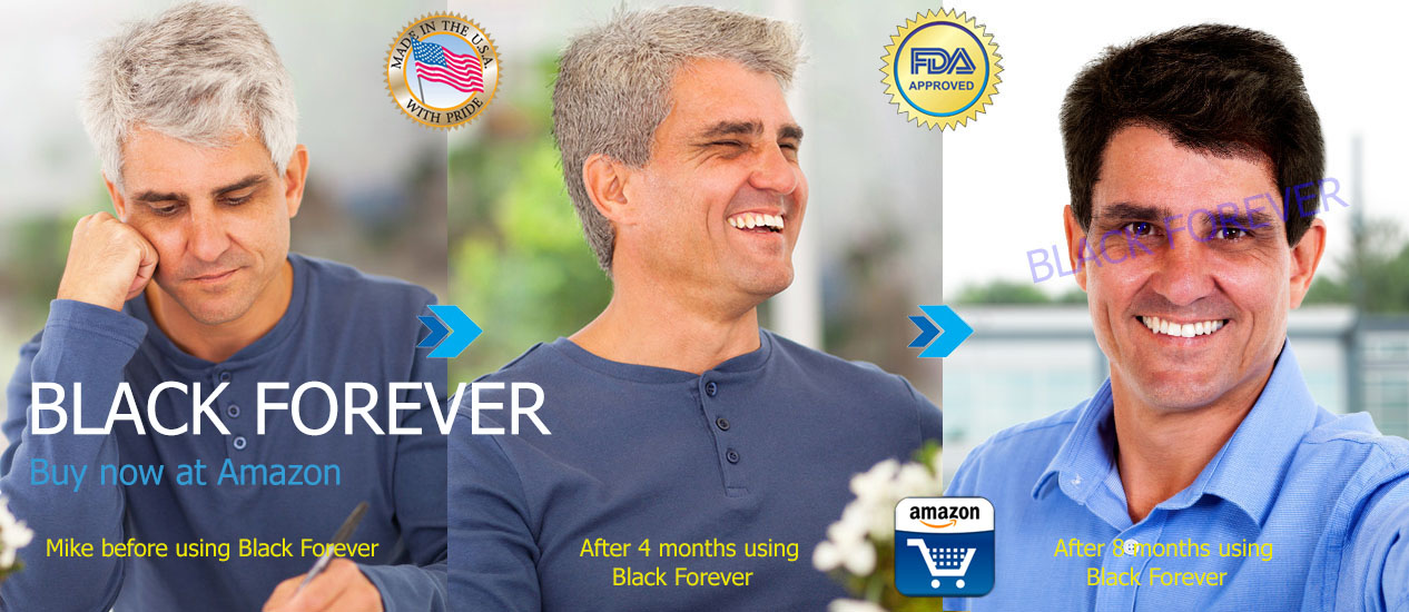 Black Forever Antigray - Best Formula for Hair Loss and Grey Hair Treament